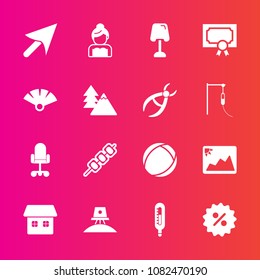 Premium set with fill vector icons. Such as house, spaceship, interior, frame, web, kebab, cursor, award, image, grilled, barbecue, sign, diploma, wedding, picture, price, ball, business, photo, groom