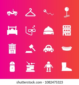Premium set with fill vector icons. Such as map, scuba, drop, seasoning, pepper, sound, building, musical, fashion, technology, pin, sky, salt, car, joy, law, house, judge, real, boot, fun, cloakroom