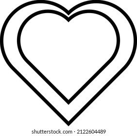 Premium set of heart line icons. Simple pictograms pack. Stroke vector illustration on a white background. Modern outline style icons collection