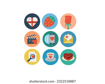 Premium set of heart line icons. Simple pictograms pack. Stroke vector illustration on a white background. Modern outline style icons collection. Heart icons, concept of love isolated on  colour.