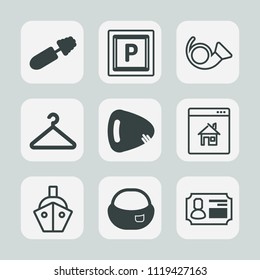 Premium set of outline, fill icons. Such as house, music, lash, car, transport, school, object, fashion, black, zone, backpack, ship, identity, eyelash, girl, mascara, guitar, transportation, property