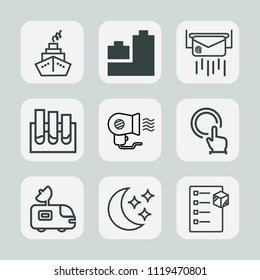 Premium set of outline, fill icons. Such as hand, research, medicine, hair, antenna, duck, button, click, play, tv, receive, female, bear, post, sky, paper, package, box, business, teddy, van, letter