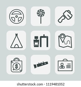 Premium set of outline, fill icons. Such as medical, colorful, technology, building, sweet, lab, outdoor, map, profile, medicine, xray, price, sound, screwdriver, woman, person, bag, musical, road