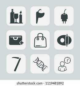 Premium set of outline, fill icons. Such as sale, paper, dna, chrome, faucet, cable, add, alcohol, sign, kitchen, liquid, hygiene, pan, work, business, glass, clean, tool, cooking, fashion, buy, hour