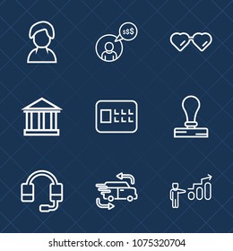 Premium set with outline icons. Such as freelancer, tourism, profile, fast, development, bank, people, greece, internet, delivery, work, human, greek, safety, europe, computer, stamp, envelope, lock