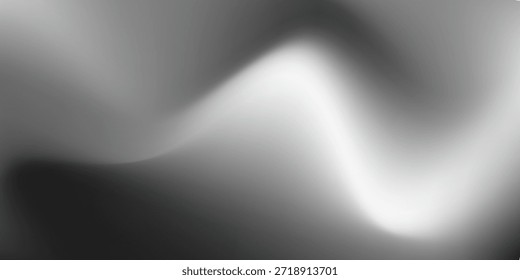 Cor de textura borrada em branco de sombra premium. Folha de prata em branco e design moderno branco. Apresentação da malha de fluxo. Vetor abstrato.