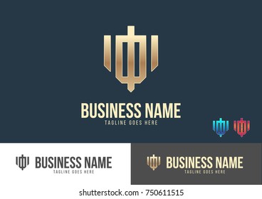 Premium Shield Logo Template Design Vector 