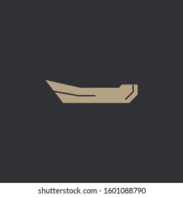 Premium Ship logo with modern concept. ship icon vector illustration