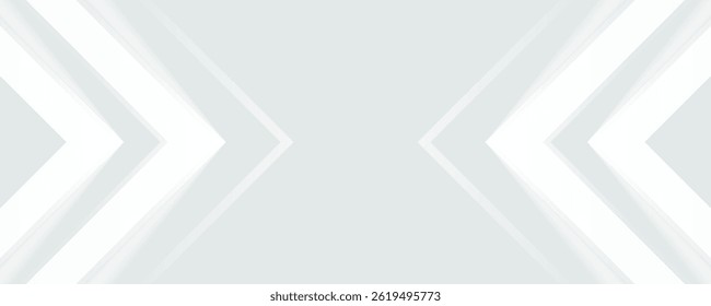 Premium simple paper cuts with golden vector shapes. Minimalist white luxury abstract background design. Modern exclusive backdrop for poster, banner, wallpaper, wedding invitation and business design