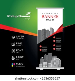Modelo de banner de acúmulo simples Premium