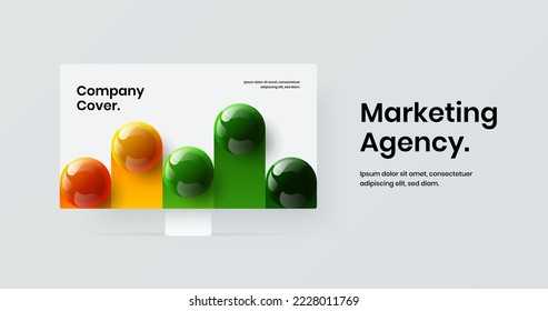 Premium site screen design vector layout. Minimalistic computer display mockup web banner template.