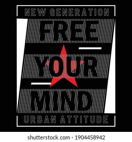 Premium Slogan Stylish Typography Graphic T shirt Stock Vector Illustration Design