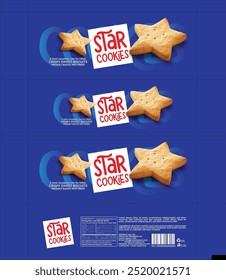  Premium Snack and Biscuit Packaging Design, Vector EPS Illustration