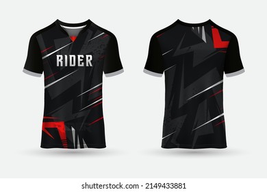 Premium soccer jerseys design vector. t shirt sport design background vector.