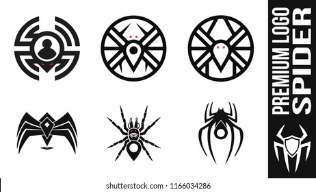 Premium Spider Logo Design Templates