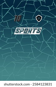 Premium Sports Jersey Modern Aesthetic Athletic Wear Soccer Football Basketball sports Fashionable Unique Trendy Pattern Vibrant