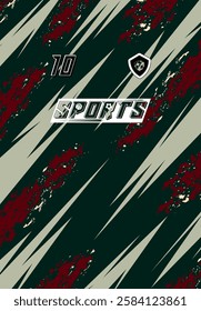 Premium Sports Jersey Modern Aesthetic Athletic Wear Soccer Football Basketball sports Fashionable Unique Trendy Pattern Vibrant