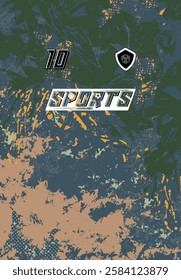 Premium Sports Jersey Modern Aesthetic Athletic Wear Soccer Football Basketball sports Fashionable Unique Trendy Pattern Vibrant