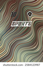 Premium Sports Jersey Modern Aesthetic Athletic Wear Soccer Football Basketball sports Fashionable Unique Trendy Pattern Vibrant