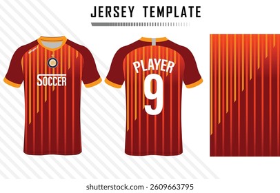 Premium Sports Jersey Modern Aesthetic Athletic Wear Soccer Football Basketball Sports Fashionable Unique Trendy Pattern Vibrant