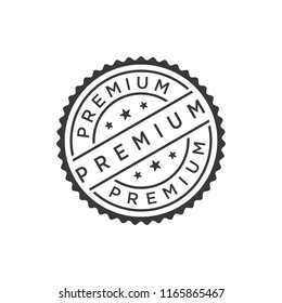 Premium stamp icon vector - Shutterstock ID 1165865467