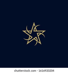 Premium star logo design. Icon star vector template