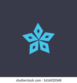 Premium star logo design. Icon star vector template