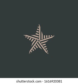 Premium star logo design. Icon star vector template