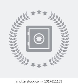 Premium strongbox service icon