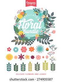 Premium Styled Floral Bundle on a white background  - Designers Collection