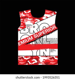 premium superior brooklyn tshirt design