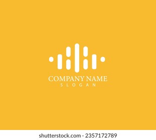 
Premium Symbol Sound wave tone logo and vector template