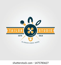 Premium Tailor Studio Logo Template