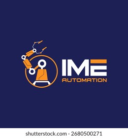 Premium tech robot logo design