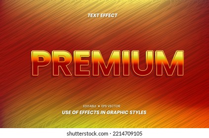 Premium Text Effects- Gold Color Blend. Text can be edited and customized for the purposes of Titles, Covers, Magazines, Ads and More