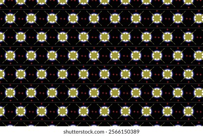 Premium Textile Pattern Design with vector .Olive and Black color Pattern vector Design of Textile