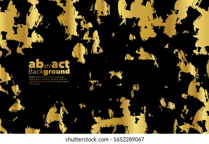 Textura de primera calidad. gradientes abstractos oro ámbar sobre fondo negro y dorado. Superficie de lámina de oro. tarjeta. Afiche. diseño de elementos para la presentación. Concepto mínimo.