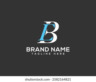 Premium Timeless and Versatile Brand Identity Logo Design. Professional Iconic Letter EB Minimalist Business Logo Design Template.