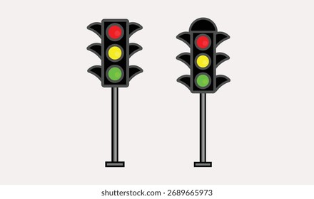 Vector de semáforo de Premium para su uso.