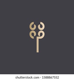 Premium tree logo design. Abstract tree icon vector illustration