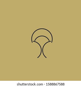 Premium tree logo design. Abstract tree icon vector illustration