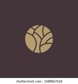 Premium tree logo design. Abstract tree icon vector illustration
