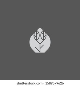 Premium tree logo design. Abstract tree icon vector illustration