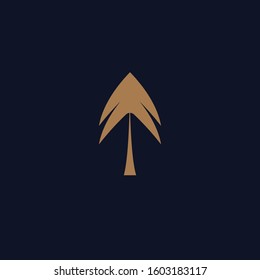 Premium tree logo design. Abstract tree icon vector illustration