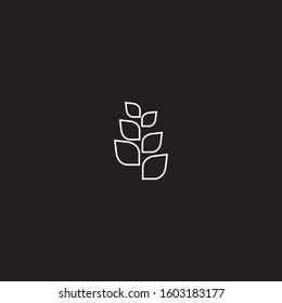 Premium tree logo design. Abstract tree icon vector illustration