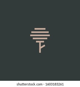 Premium tree logo design. Abstract tree icon vector illustration