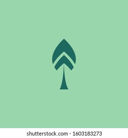 Premium tree logo design. Abstract tree icon vector illustration