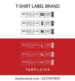 Premium T-Shirt Label Tag Vector Design