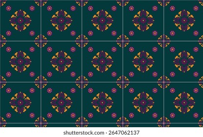 Premium Diseño de azulejos turcos con Vector. Islam, árabe, indio, motivo otomano. Vector Fondo dibujado a mano
