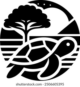 Premium Turtle Vector Logo - Elevate Your Brand Identity